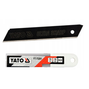 Ostrza do nożyków  18mm  10szt ULTRA SHARP  YATO